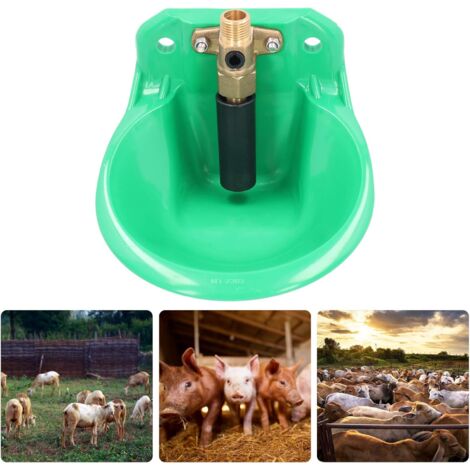 Edelstahl Trinkschale Für Schafe Mit Kupferventil – Automatische Tränke Für Ziegen, Kälber, Schweine, Hunde, Ferkel