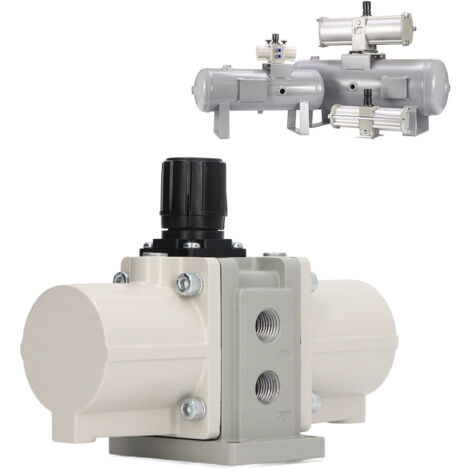 Ej.Life Gas-Booster-Pumpe, SMC-Typ Einstellbare Stabile Druckerhöhungs-Luft-Booster-Pumpe für den Industriellen Einsatz