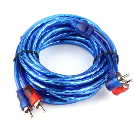 Ej.Life Subwoofer Plus Kabel Mit Sicherung - Endstufe Kabel Anschlusskabel Kfz Verstärker Kabelsatz Anschluss Car Audio Subwoofer Verstärker Lautsprecher Installation Kabel Kit Mit Sicherung