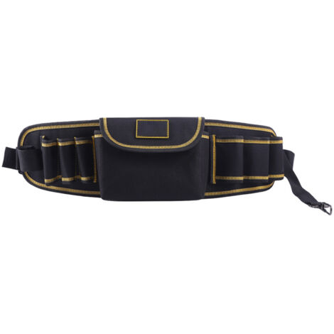 Ej.Life Werkzeug-Gürteltasche, Wasserdichte Werkzeug-Gürteltasche Mehrere Taschen Robustes, Langlebiges Oxford-Gewebe für Wartungsarbeiten (1/5)