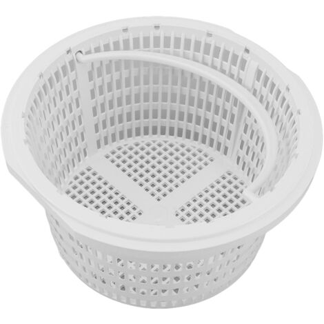 2 Stück Pool Skimmerkörbe 16cm - Filterkörbe Für Poolreinigung Mit Griff