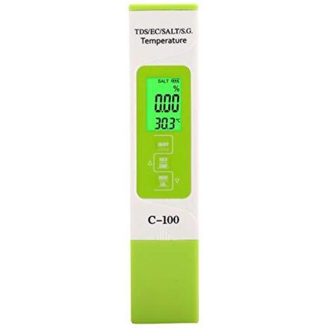 7 In 1 Digital Messgerät PH/ORP/EC/TEMP/SALT/S.G/TDS Wasseertester