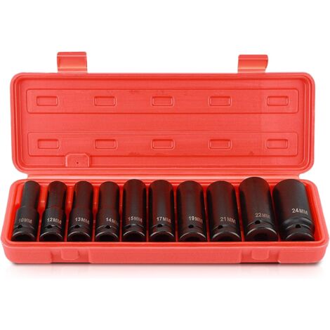 Schlagschrauber Nuss 1 2 Zoll Satz 10 St ck Impact Socket Set Tiefer Schlagschrauber Nuss 1 2 Zoll Satz 10 St ck Impact Socket Set Tiefer