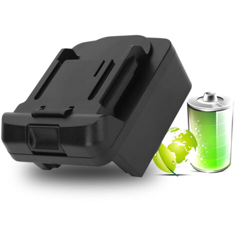 Ej.Life Akku-Adapter, Adapter für Milwaukee M18 Li-Ion Akku, Batteriekonverter für 18 V Li-Ion Akku BL1830 BL1840 BL1850 BL1860 (1/5)