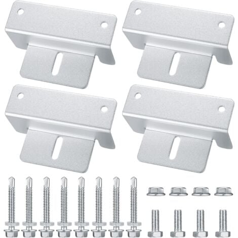 Anti-Rutsch Matratzen-Stopper 4-tlg - Verstellbar & Einfach Zu Montieren
