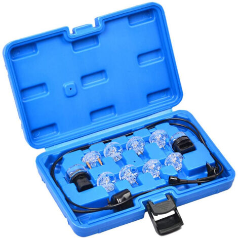 Ej.Life 11-teiliges elektronisches Noid-Signal-Testlicht für Kraftstoffeinspritzung, Injektor-Tester-Kit