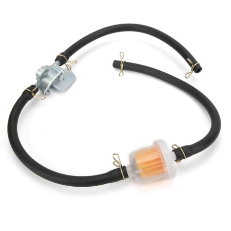 Ej.Life 6-mm-Inline-Kraftstofftankhahn-Filterrohr mit Benzinhahn-Schalter-Absperrventil Universal für ATVs Dirt Bike (1/5)
