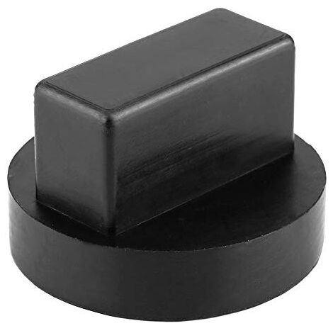 Jack Pad Adapter, Wagenheber-Pad, Gummiband Wagenheber Gummiauflage Jack Rubber Pad Verbesserter Wagenheber Normale Wagenblock Unterstützungstyp Rahmenschienenadapter Unterstützung
