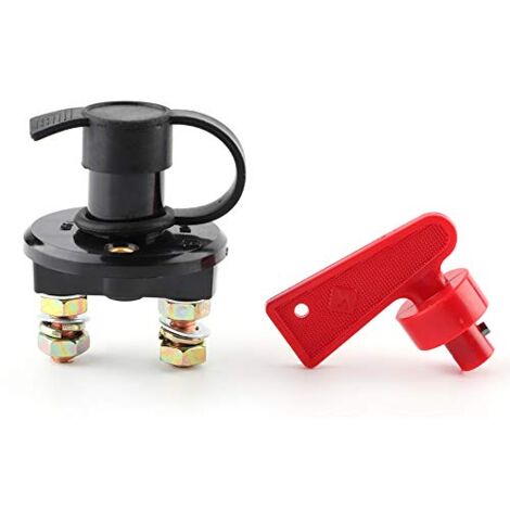 Batterie Hauptschalte M10 Isolator Schalter Hochstrom 350A-1000A Auto Motorrad Batterie Aus Schalter Batterie Trennschalter Master Isolator für Autos Motorräder RV
