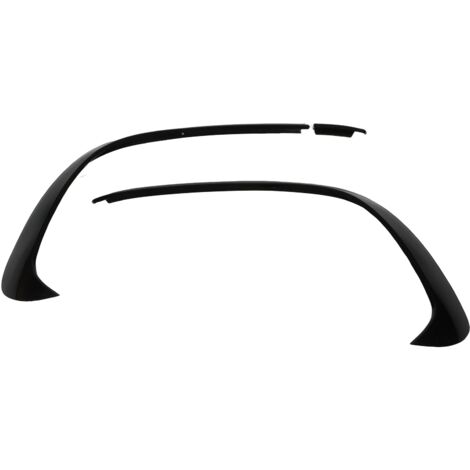 Frontstoßstangen-Spoiler, 3 Stück Glänzend Schwarz Frontstoßstangen-Spoiler-Splitter-Zierleisten-Ersatz für A-Klasse W176 AMG Line A45 2015 Bis 2018