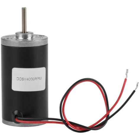 DC-Motoren, Dauermagnet 31ZY 6V / 12V / 24V 3500-8000RPM Hochgeschwindigkeits-CW/CCW-Dauermagnet-DC-Motor für DIY-Generator(6V 4000 U/min)