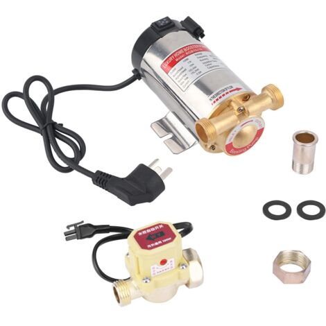 Automatische Haushalts Edelstahl Auto Boost Pumpe für Leitungswasser-Pipeline-Spüle Facucet Duschdruck Wasse Booster (1/5)