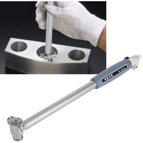 Bohrungsmessgerät 35–50 Mm – Alu-Messuhr Mit Sonde, 0,01 Mm Genauigkeit