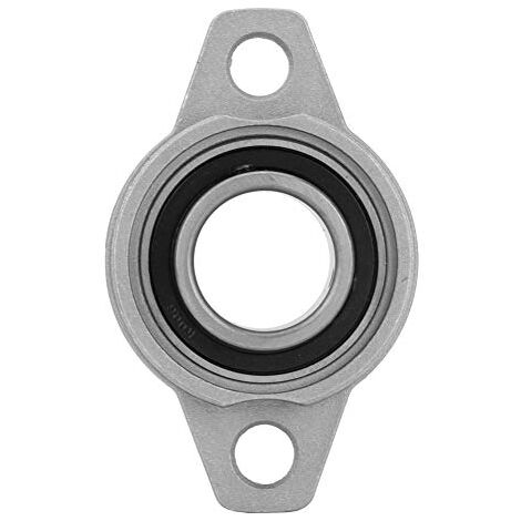 30mm Stehlager Flanschlager, KFL006 Miniatur Zink Aluminiumlegierung montiert Lager Stehlager Flanschlager Rhombische Lager für rotierende Maschinen, Druckmaschinen, etc. (1/5)