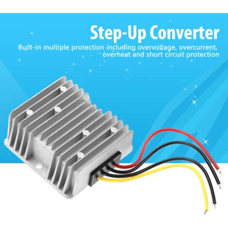 Produktbild von QUARKZMAN DC/DC Wandler 24V→5V 15A 75W – Step-down, IP67 Wasserdicht, Für Auto & Solar