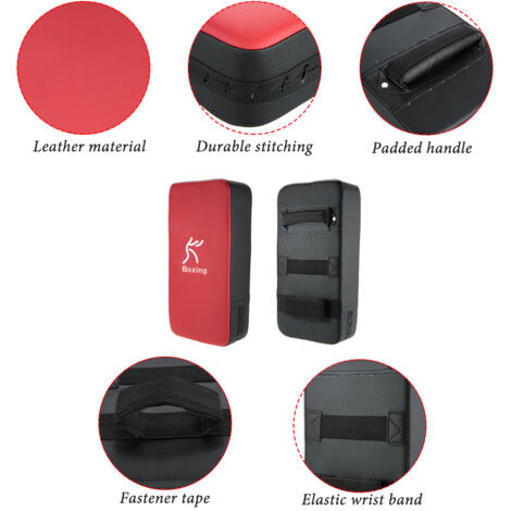 SUNGOOYUE Kampfsport-Pad für Taekwondo, Karate, Kickboxen, leichtes, kompaktes Design mit verstellbaren Riemen, verschleißfestes technisches Leder für das Training zu Hause
