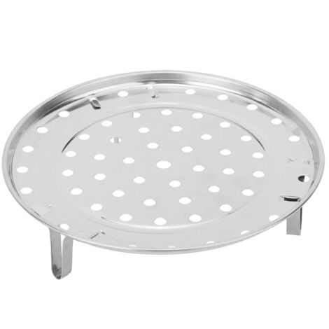 Bambus-Dämpfeinsatz für Tamales, Flaneras und Bain Marie, großer Edelstahl-Dämpfkorb (22 cm), Dämpfeinsatz, Zubehör für Dampfgarer