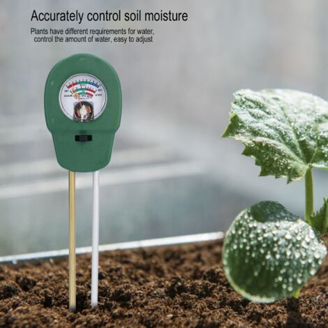 VIFERR 2-in-1 Bodenfeuchtigkeitsmesser & PH-Tester – Präzises Messgerät Für Pflanzen, Blumen & Gemüse