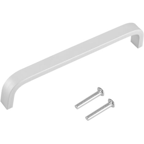 Set mit 4 Griffen aus Aluminiumlegierung für Schubladenschränke, Kleiderschränke, Kommoden, Beschläge mit Schrauben (128 mm) (1/5)