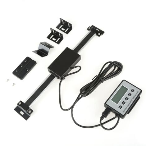 Digitales Anzeigesystem mit präziser digitaler LCD-Anzeige. Lineare Skalentisch-Anzeigesysteme 0–150 mm mit Montagezubehör für Fräs- und Drehmaschinen.