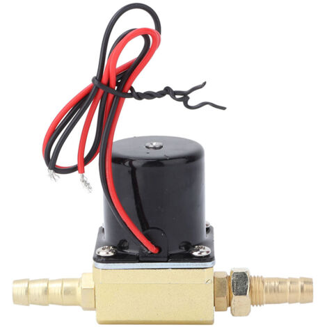 Produktbild von Magnetventil 0–0,8 MPa – G1/8", DC24V / AC220V / AC36V Wählbar, Für Wasser, Argon, CO2 & Druckluft, Temperatur -10 Bis +55°C, Inkl. 2 Anschlüssen – Langlebig, Ideal Für Schweißanlagen & Pneumatik