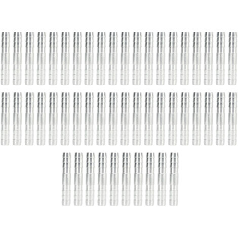 50 Stück Klimaanlagen-Schlauchanschlussstücke, universell, hochfest, Aluminium, Kältemittelschlauchanschlussstück 5/8 Zoll. (1/5)
