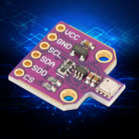 Produktbild von CJMCU-680 Sensorboard – Temperatur, Luftfeuchtigkeit & Luftdruck, I2C, 1,7–3,6V, Kompatibel Mit Arduino