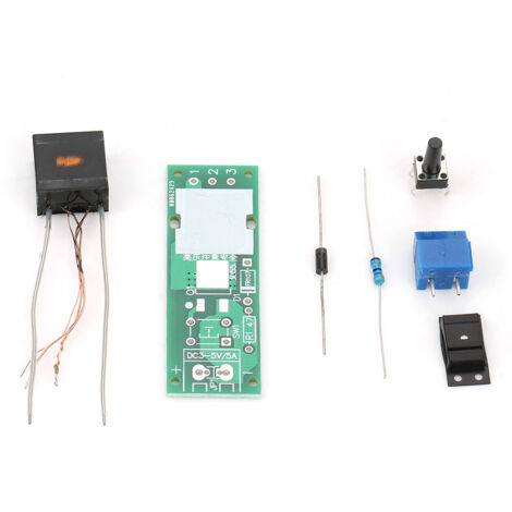 YDuupxe Hochspannungs-Impulsgenerator-Kit, elektronisches Zigarettenanzündermodul zur Zigarettenzündung, ideal für Elektronikbegeisterte, sicherer, harzvergossener Transformator. (1/5)