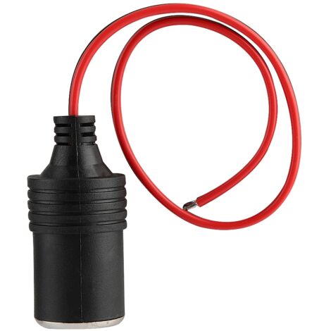 Zigarettenanzünder-Adapterkabel, kompakte weibliche Buchse, kleines Kabel für Zubehör.