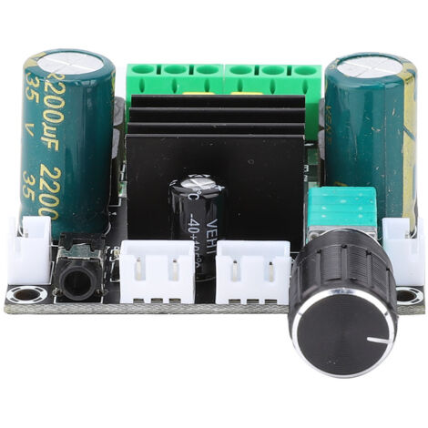 TPA3116D2 Zweikanal-Stereo-Digital-Audio-Leistungsverstärkerplatine 2 x 100 W, High Fidelity Sound, 3 Audio-Eingangsports, DC 12-24 V, 4-8 Ω, 100 W x 2 Ausgang, mit. (1/5)