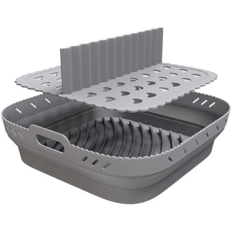 SEAFRONT Quadratische Heißluftfritteuse, Silikonmaterial, hitzebeständige Eigenschaften, ideal zum Backen, Kochen und Zubereiten von Speisen (300,00) (1/2)