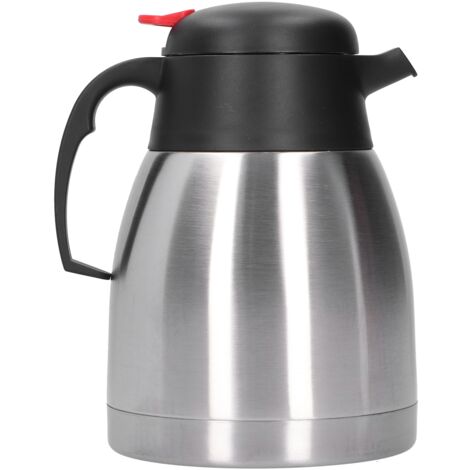 1,2 l/1,5 l Thermoskanne für Kaffee, Kaffeekanne, Thermoskanne aus Edelstahl für Kaffee, Teekanne und Karaffen (1) (1/5)