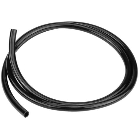 Julihai Universal-Motorrad-Kraftstoffleitungsschlauch, 1 m Länge, 5 mm Innendurchmesser, 8 mm Außendurchmesser, schwarzer Gummi, für Dirt Bike, ATV und PWC. (1/5)
