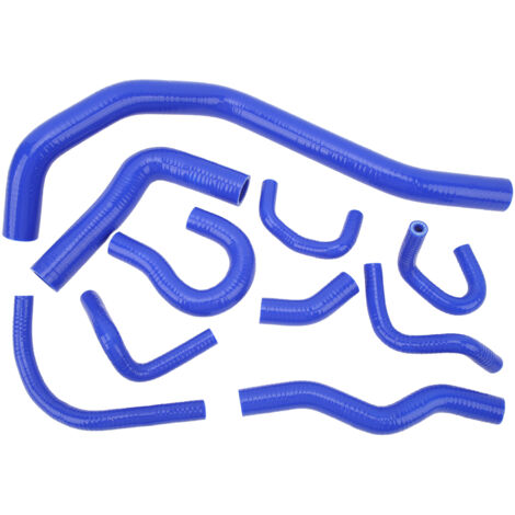 Silikon-Kühlerschlauch-Set Silikon-Kühlerschlauch Perfekter Ersatz Ausgezeichnete Zugfestigkeit Basis CR-X/DX/HF/SI.