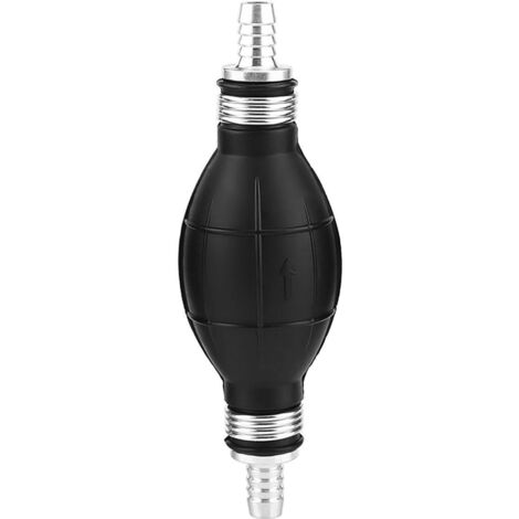 Kraftstoffvorförderpumpe für Auto, Boot, Außenbordmotor, Gummi-Handvorförderpumpe + Aluminium-Kraftstoffpumpenleitung Benzin-Handvorförderpumpe (10 mm). (1/5)