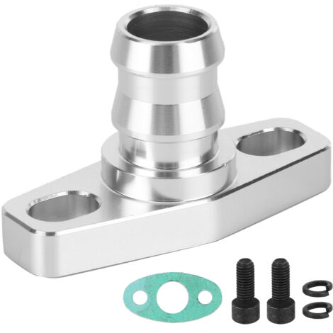 Qiilu Turbo-Ölablassflansch Turbolader-Ölablass-Auslassdichtung Turbo-Ölablass-Kit für T3 T4 T3 / T4 T60 T70 T61 T04B T04E T04S.