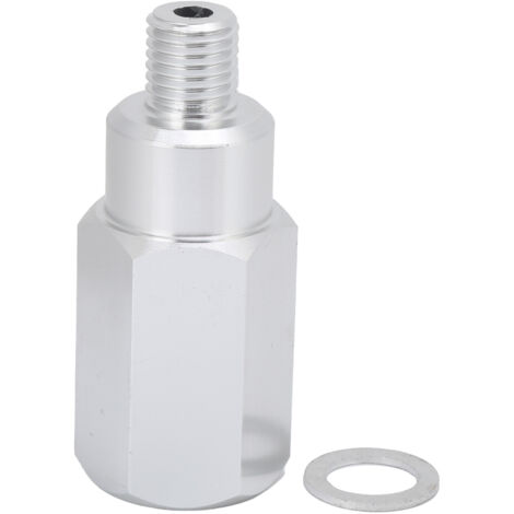 Wassertemperatursensoradapter, korrosionsbeständig M12 x 1,5 auf 1/2" NPT Hochleistungsfähiger, verschleißfester Kühlmitteltemperatursensoradapter mit Dichtung.