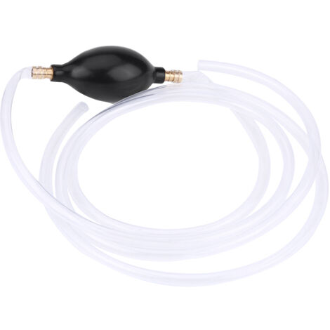 EBTOOLS 8mm/0.31" Kraftstoffvorförderpumpe, Hand-Saugpumpe, Benzin-Saugschlauch-Transferpumpe, Wasser-Flüssigkeits-Benzin-Transferschlauch. (1/5)
