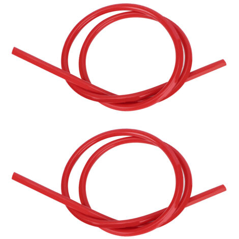 2 Stück Zündkabel für Autos, 8 mm Siliziumkarbidkern, Silikon-Zündkabel, 1 m lang, Zündkerzenkabel-Set, Zündzubehör-Kabelsatz. (1/4)