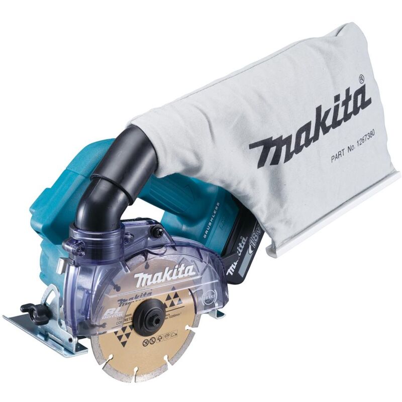 Makita DCC500Z 18V 125mm LXT Brushless Disc Cutter Body Only