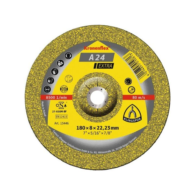 KLINGSPOR 125MM DPC METAL GRINDING BLADE