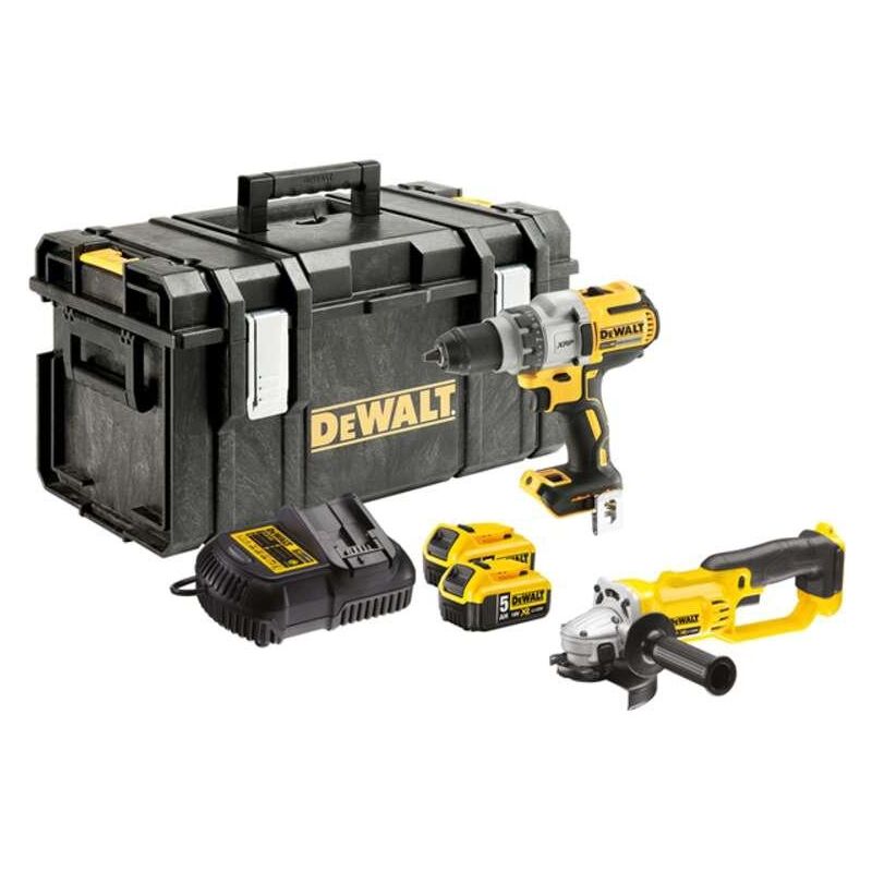 DeWALT DCK278P2-GB 18v XR TWIN PACK With 2 x 5.0ah Batteries