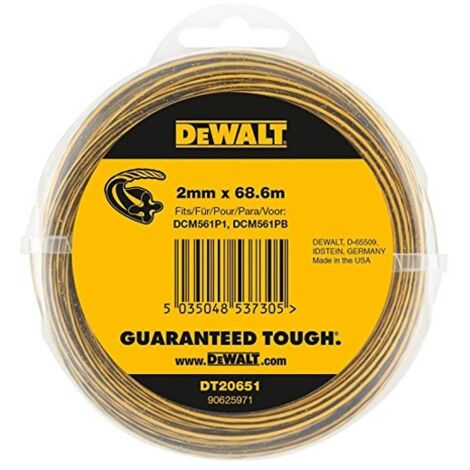 DEWALT DT20651-QZ Trimmer line 2mm x 68.6m