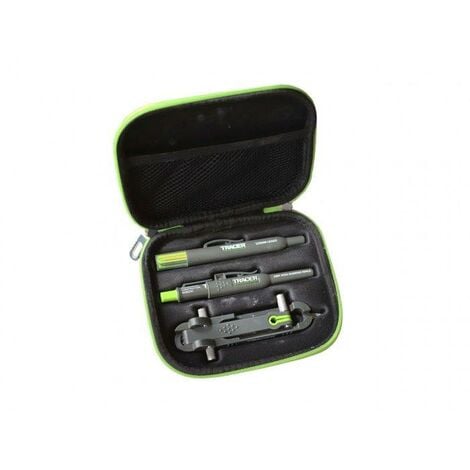 TRACER Complete Marking Kit - Deep Hole Marker Pen, Pencil and 6x  Replacement Lead set with Holsters (AMK3)