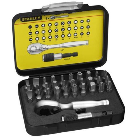 Stanley 1-13-904 FatMax Bit & Ratchet Set 32 Piece STA113904