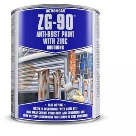 Acion Can ZG-90 Cold Zinc Galvanising Brushable Paint 900ml