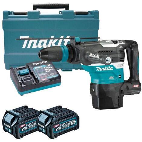 Makita HR005GD202 40Vmax XGT SDS MAX Rotary Demolition Hammer Kit With 2x 2.5Ah Batteries (1/5)