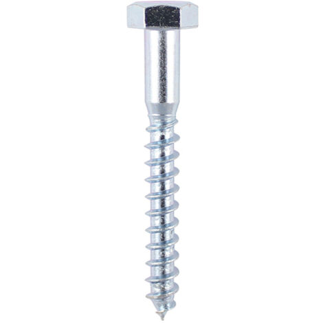 TIMCO Coach Screws Hex Head Silver  - 12.0 x 75