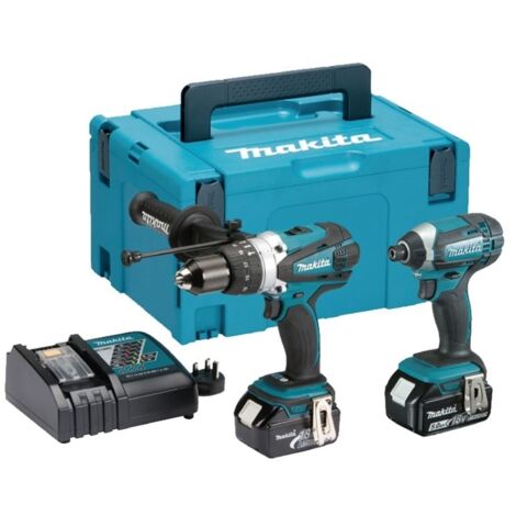 Makita DLX2145TJ 18v LXT 2 Piece Combo Kit 2x 5.0ah Batts (1/9)