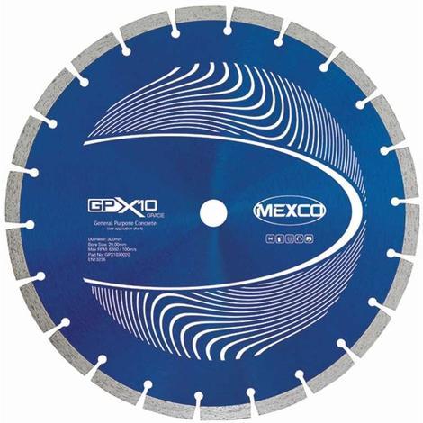 Mexco 300Mm Concrete X10 Grade Diamond Blade
